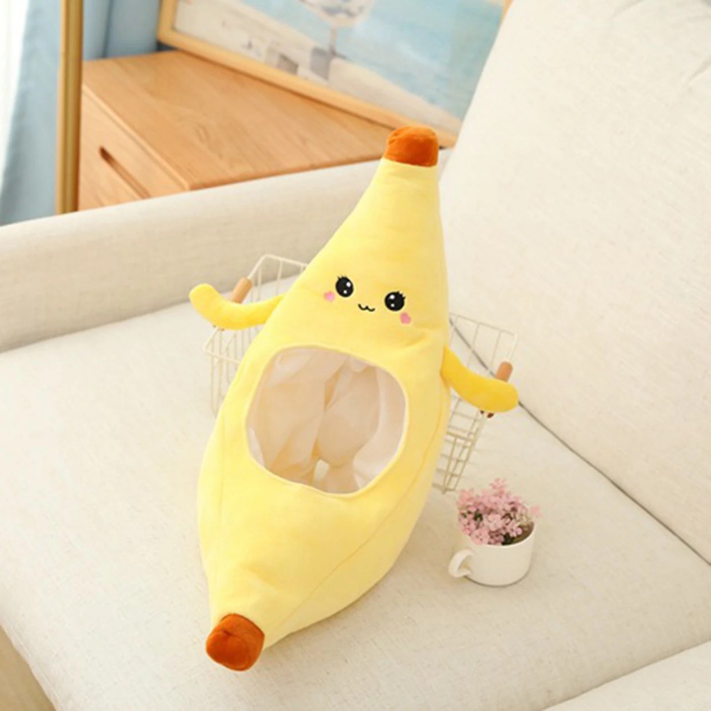 Funny Plush Banana Hat