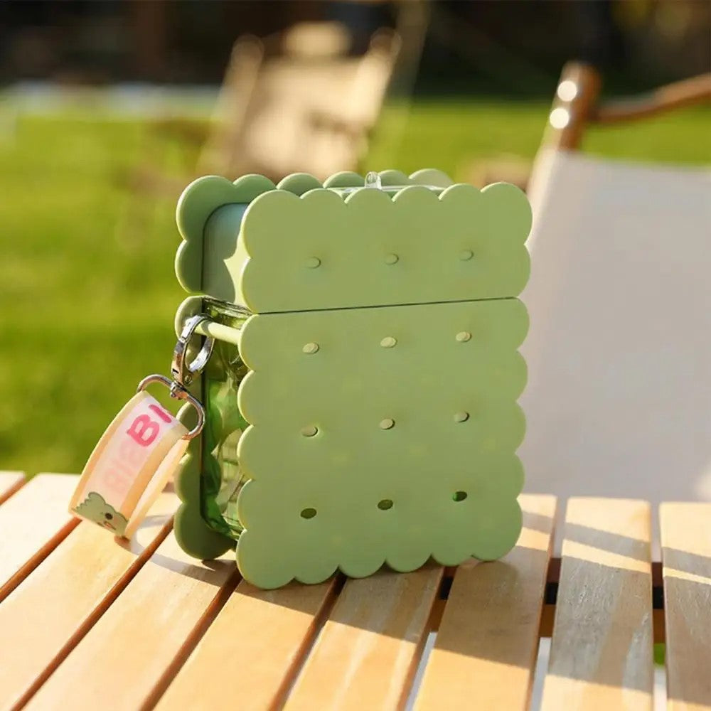 Green Biscuit Water Bottle