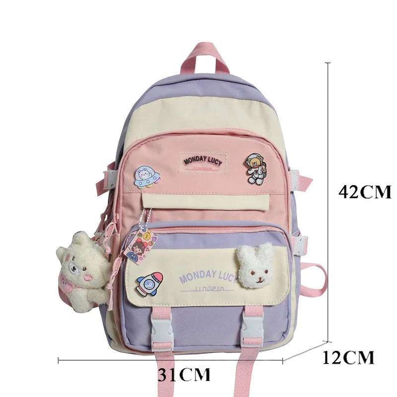 Korean Monday Backpack Lucy