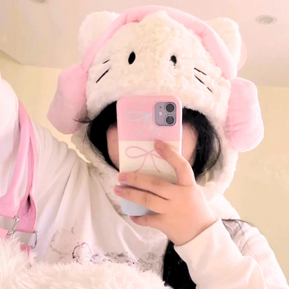 Hello Kitty Plush Hat