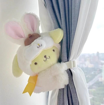 Pompompurin Kawaii Sanrio Curtain Straps