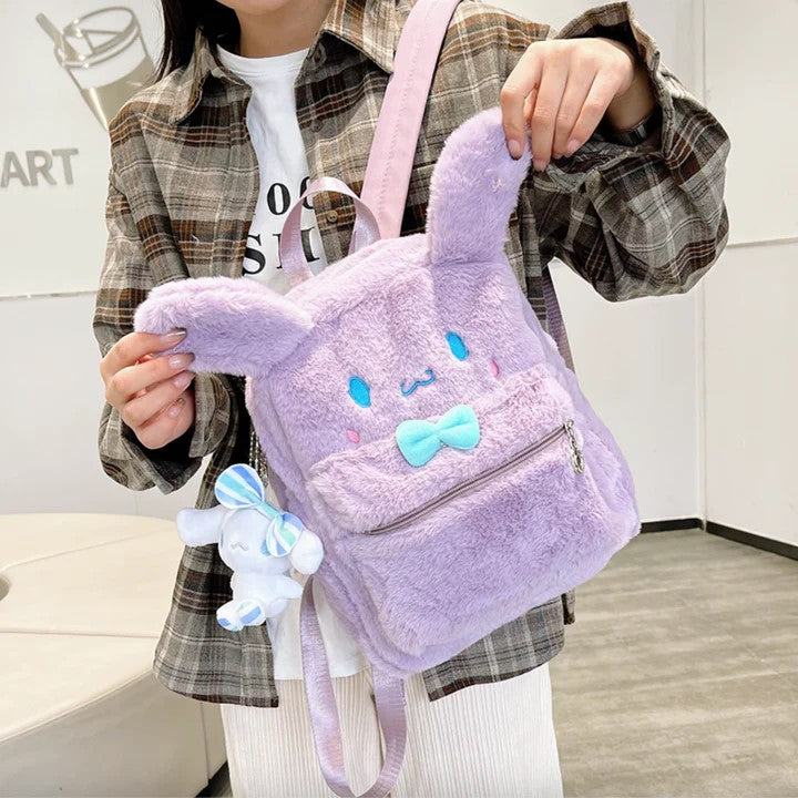 Purple Cinnamoroll Backpack