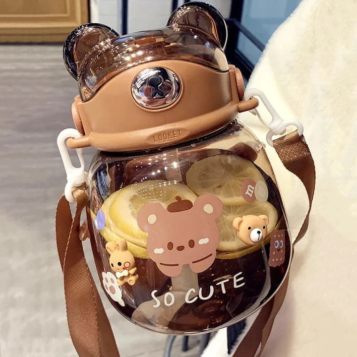 Kawaii Bear Water Bottle