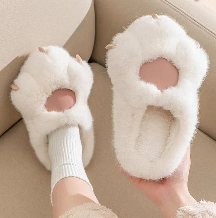 Cute Cat Paw Slippers