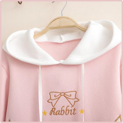 Cute Rabbit Hoddie