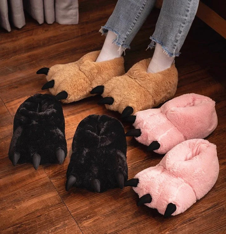 Cute Paw Slipper Shoes