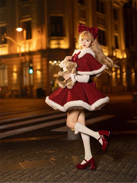 3 Piece Christmas Set Lolita Fashion