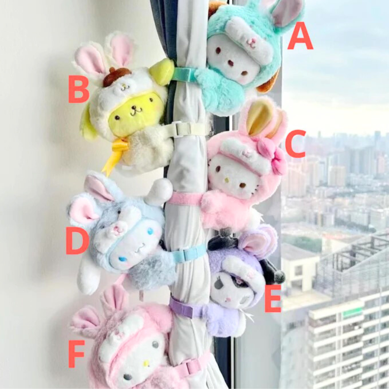 Kawaii Sanrio Curtain Straps