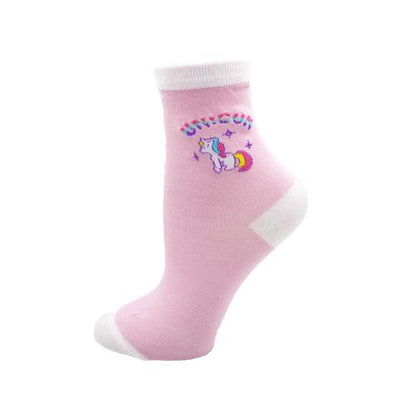 Kawaii Sweet Milk Strawberry Socks