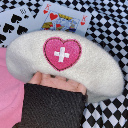 Cute Heart Beret