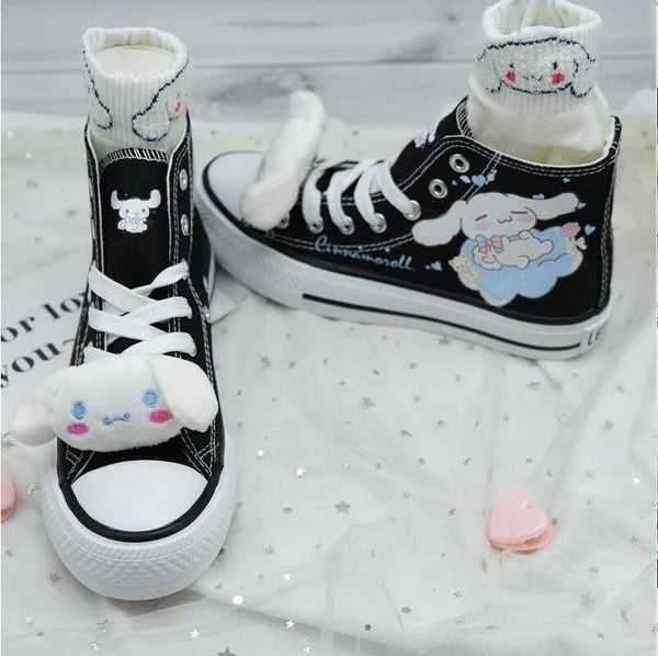 black Cinnamoroll Sneakers