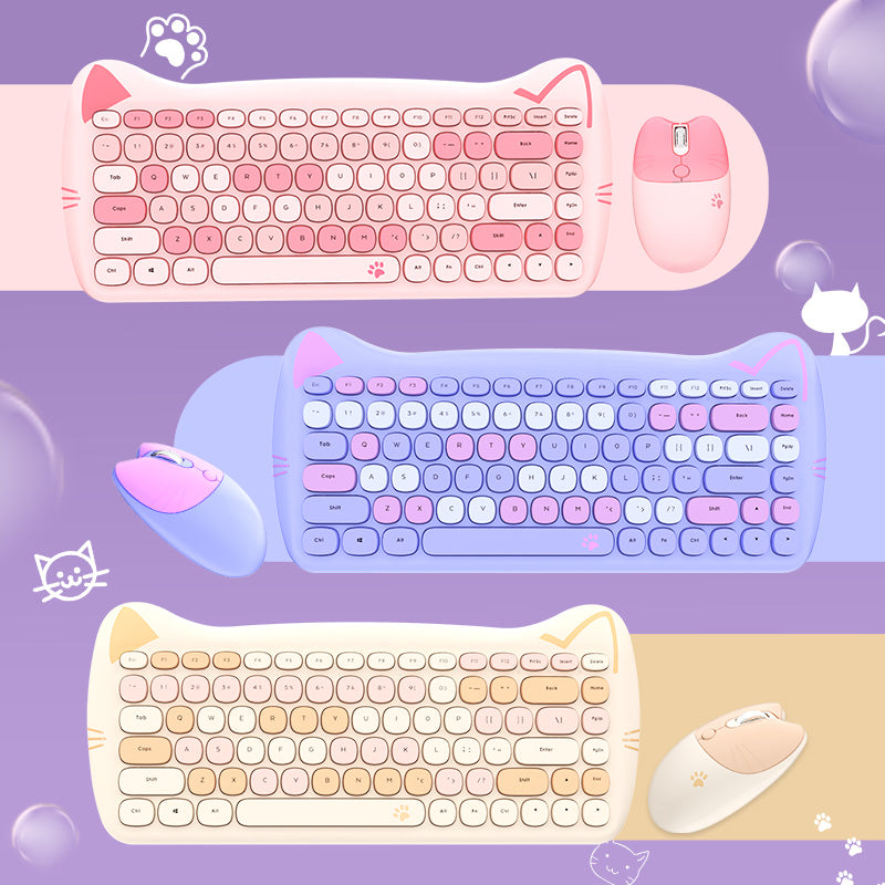 Wireless Keyboard And Mouse Set