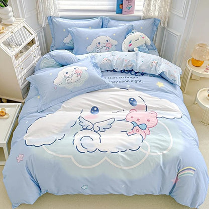 Cute Cinnamoroll Bedding Set