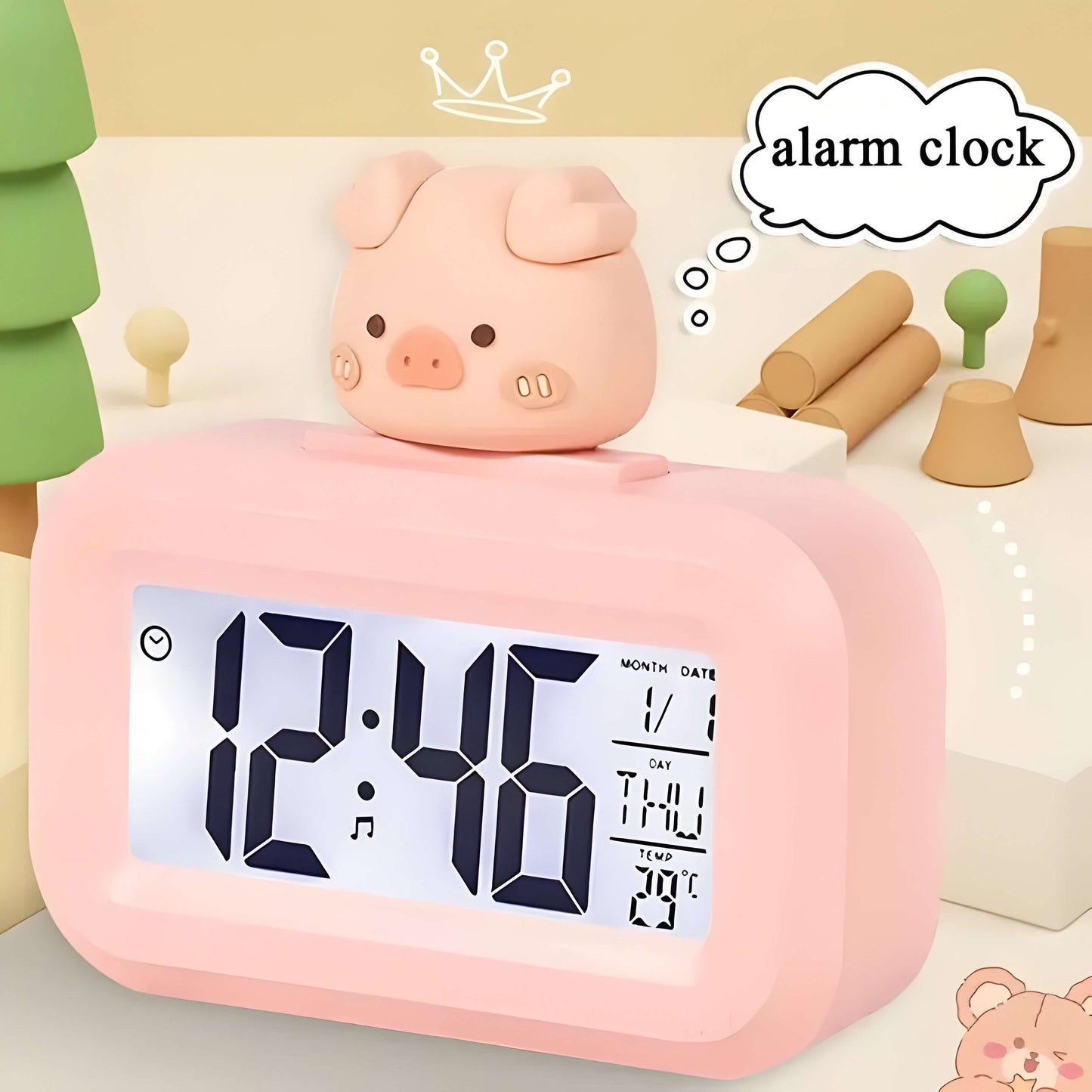 Piggy Alarm Clock