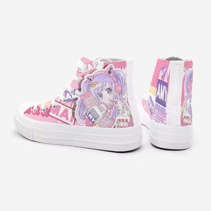 Anime Canvas Sneakers