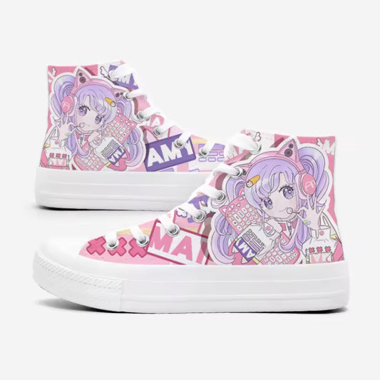 Anime Canvas Sneakers