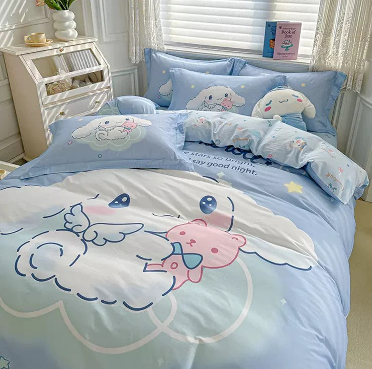 Cute Cinnamoroll Bedding Set