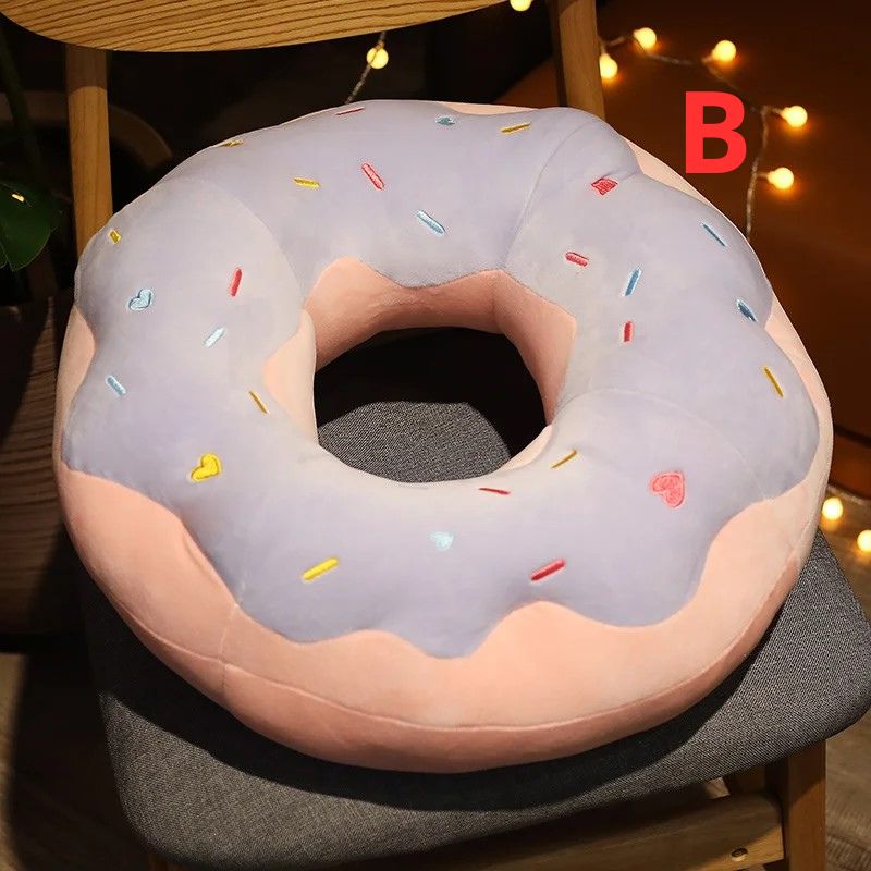 Soft Donut Shaped Pillow