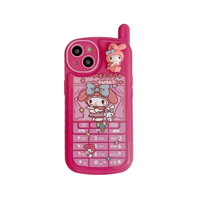 Retro Anime Phone Case For iPhone