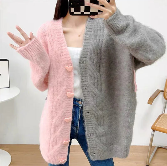 Pink Love Kawaii Cardigan