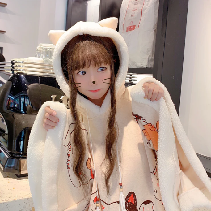 Kawaii Cats Hoodie