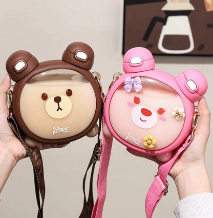 Kawaii Bear Water Bottle