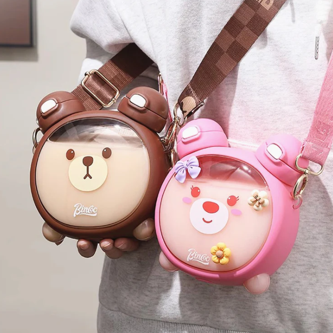 Kawaii Bear Water Bottle