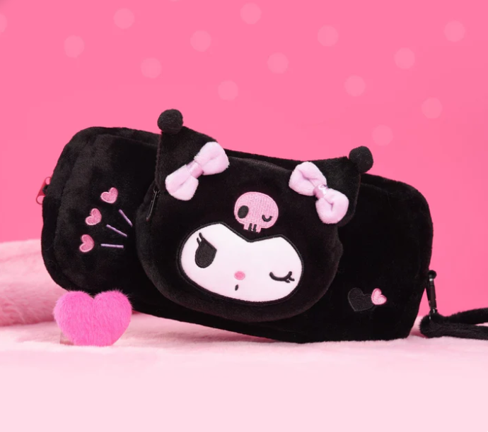 KawaiiSweet Kuromi Plush Carrying Bag