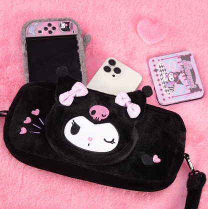 KawaiiSweet Kuromi Plush Carrying Bag