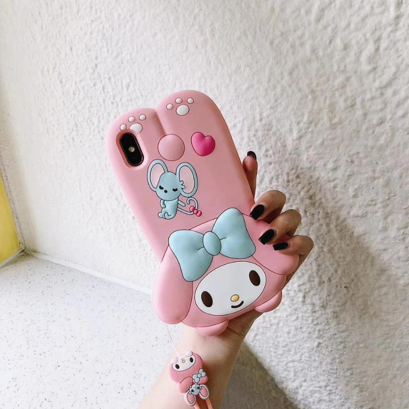 My Melody and Cinnamoroll Phone Case