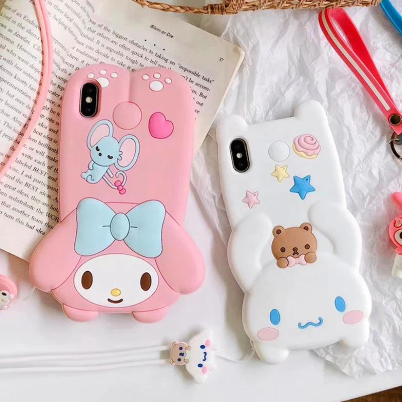 My Melody and Cinnamoroll Phone Case