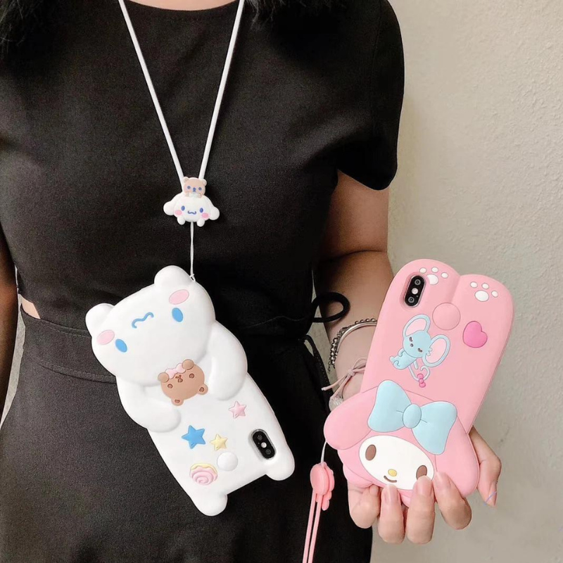 My Melody and Cinnamoroll Phone Case