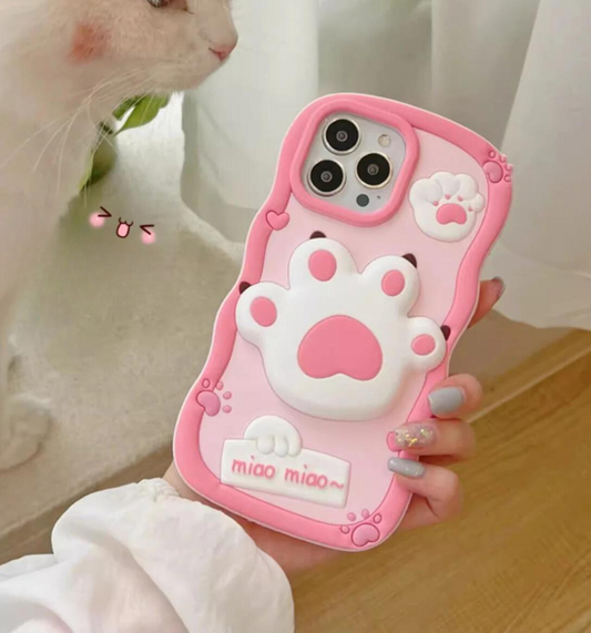 Cat Paw Phone Case for iPhone