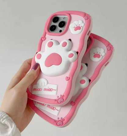 Cat Paw Phone Case for iPhone