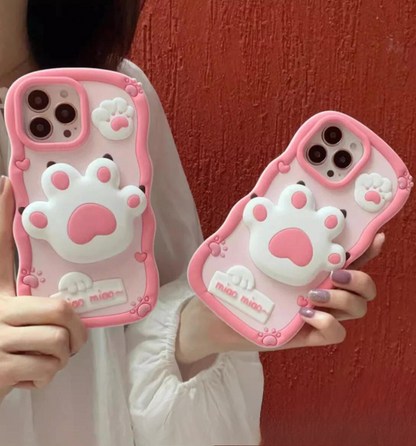 Cat Paw Phone Case for iPhone