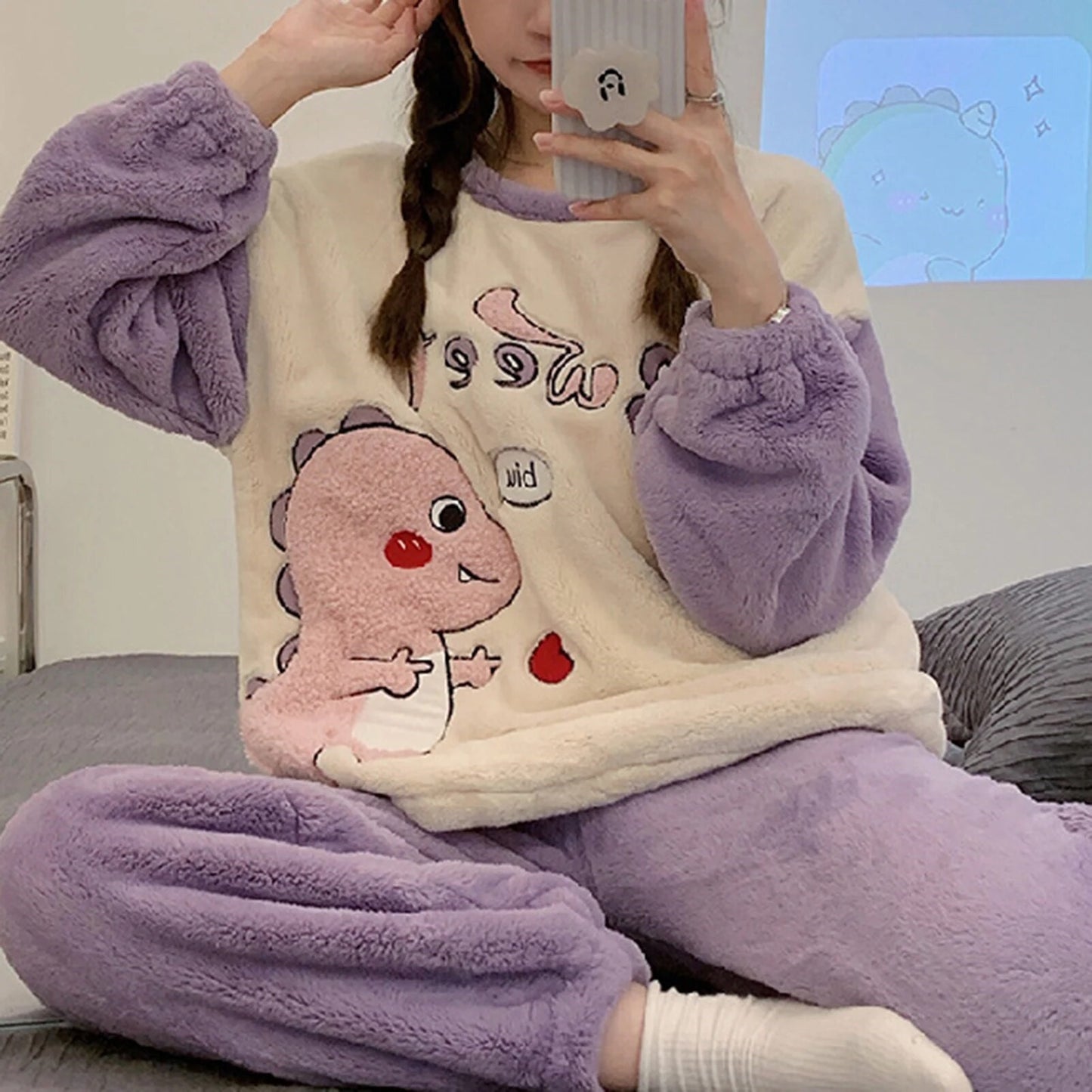 Cute Dinosaur Pajamas