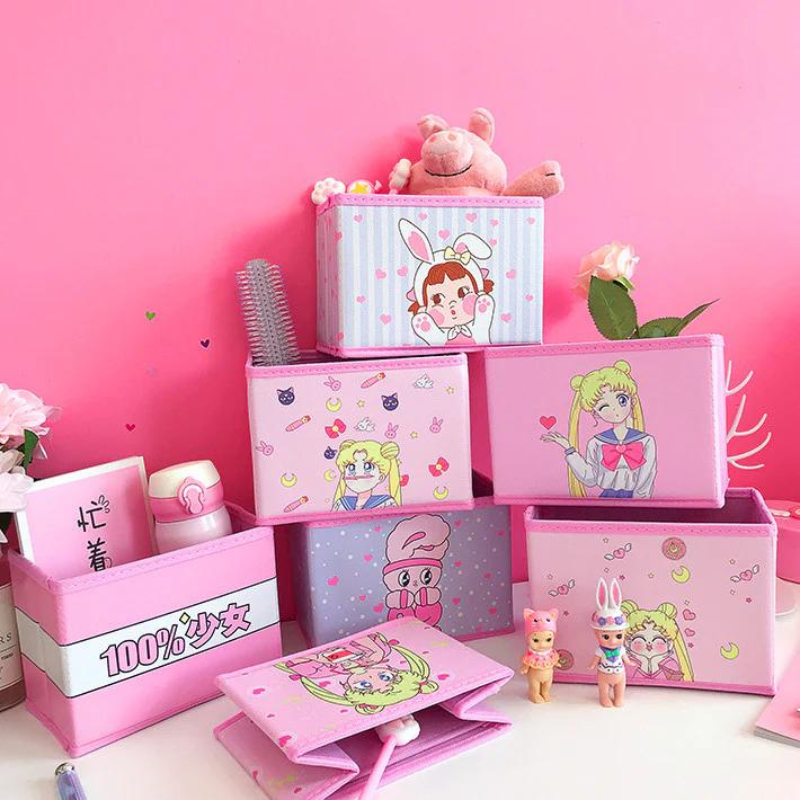 Cute Anime Storage Box