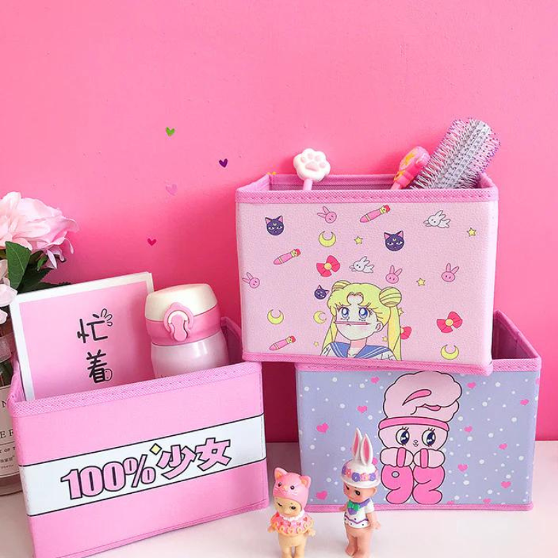 Cute Anime Storage Box