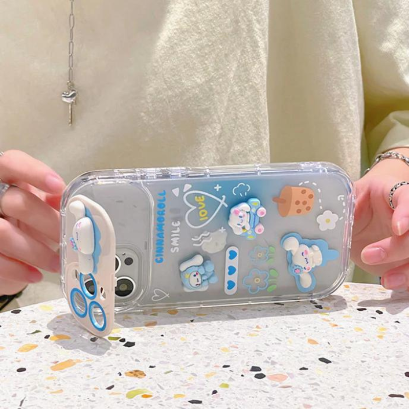 Cinnamoroll Phone Case with Mirror