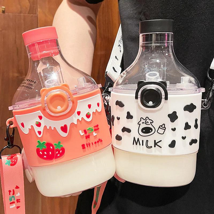 Cute Cow Water Bottle