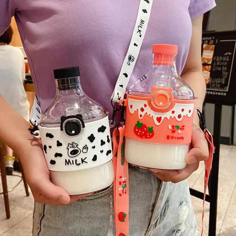 Cute Cow Water Bottle