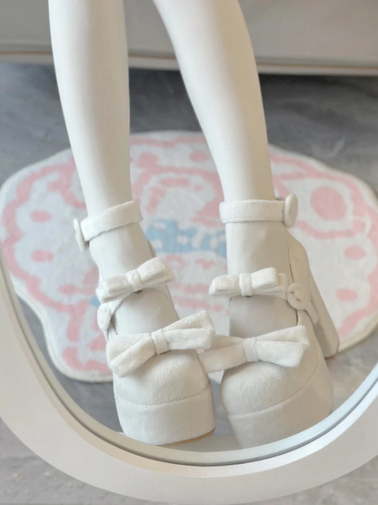 ♡ Cute Doll ♡ - Velvet High Heels