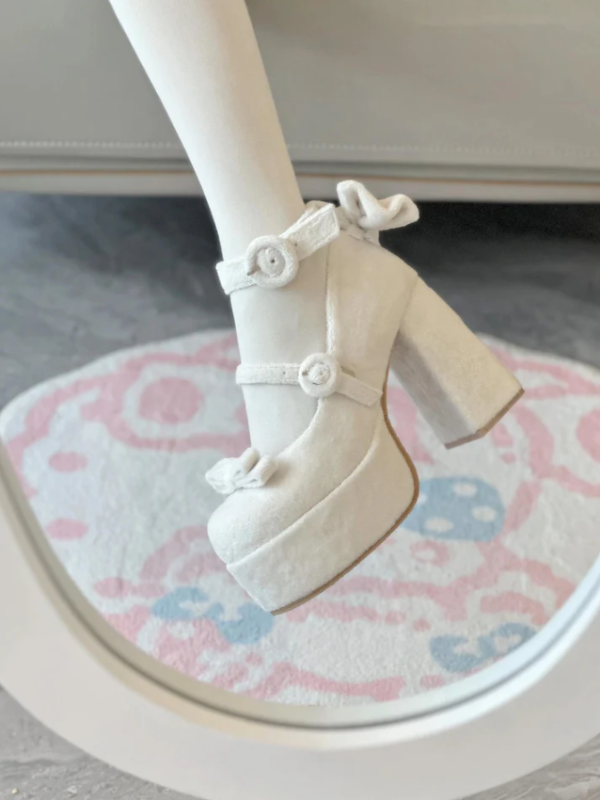 ♡ Cute Doll ♡ - Velvet High Heels