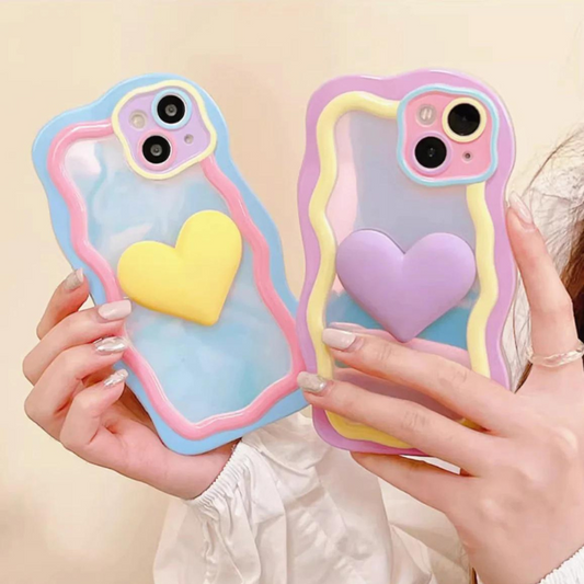 Cute Heart Phone Case for iPhone