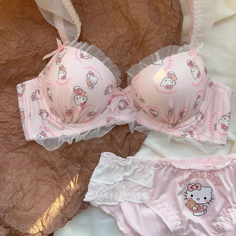 Cute Hello Kitty Underwear Suits