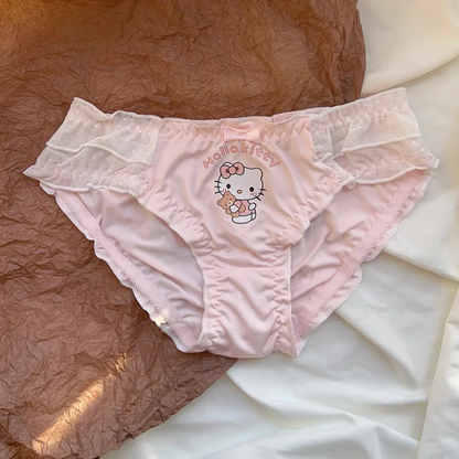 Cute Hello Kitty Underwear Suits