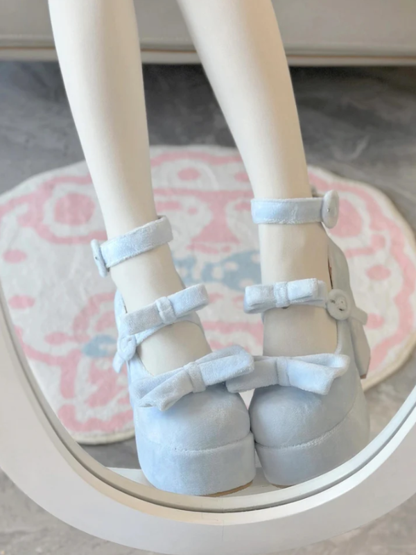 ♡ Cute Doll ♡ - Velvet High Heels