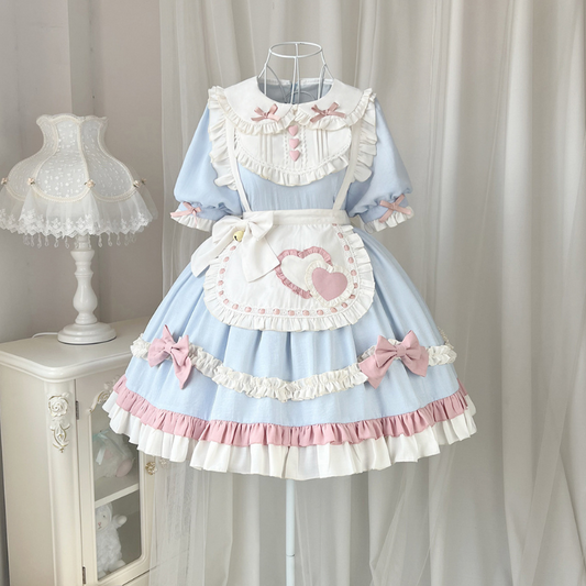 Lolita Princess Dress with Puff Sleeve