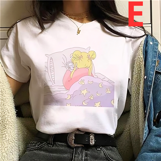 Kawaii Sailormoon Tshirt E