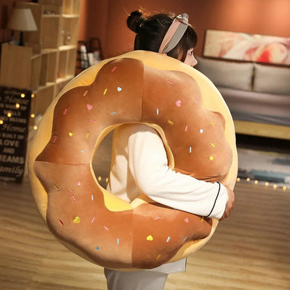 Soft Donut Shaped Pillow